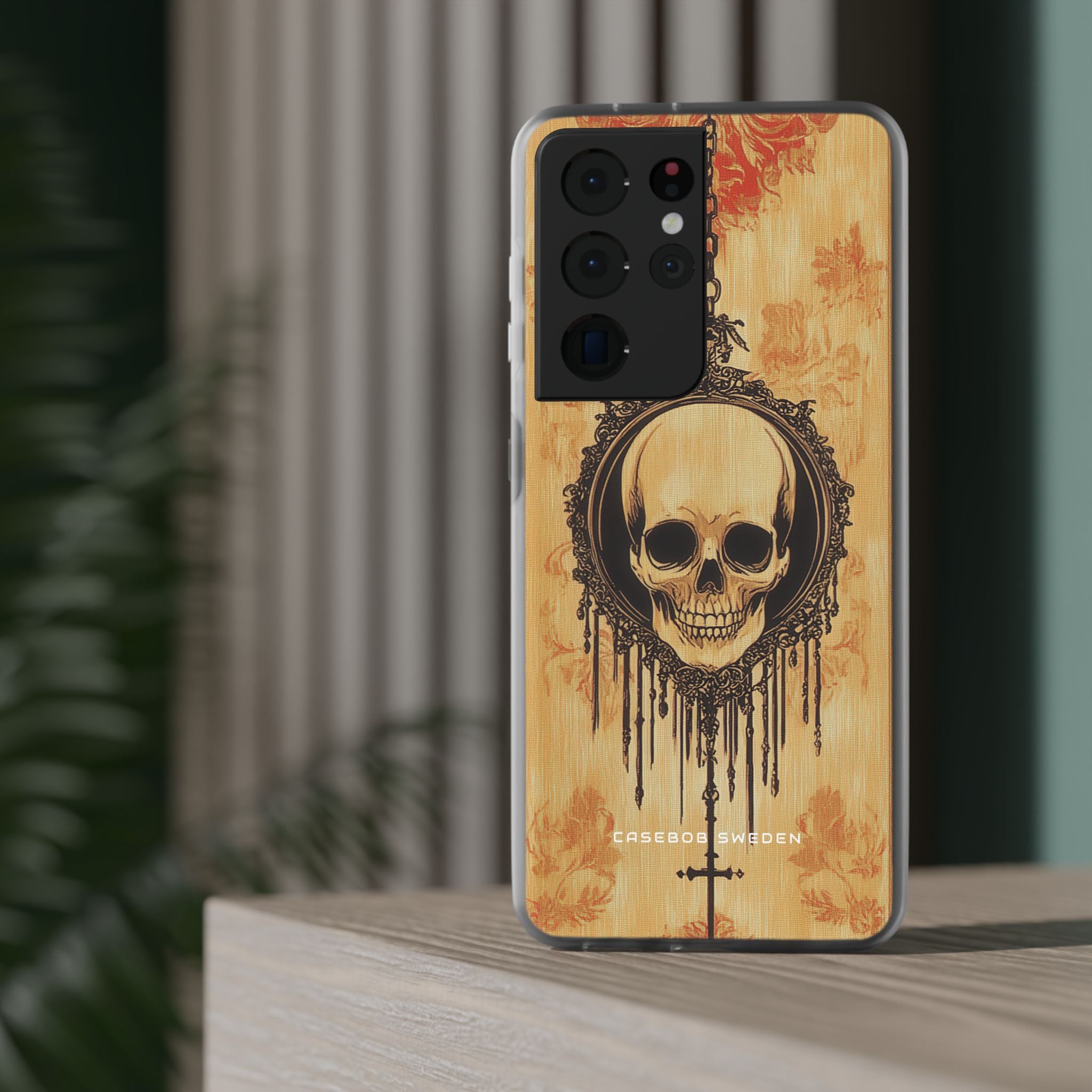 Gothic Skull Elegance Samsung S21 - Flexi Phone Case