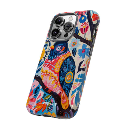 Owl Bloom iPhone 14 Pro Case - Tough