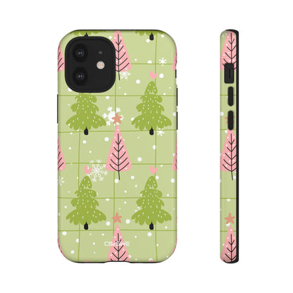 Whimsical Trees Dance - iPhone Case