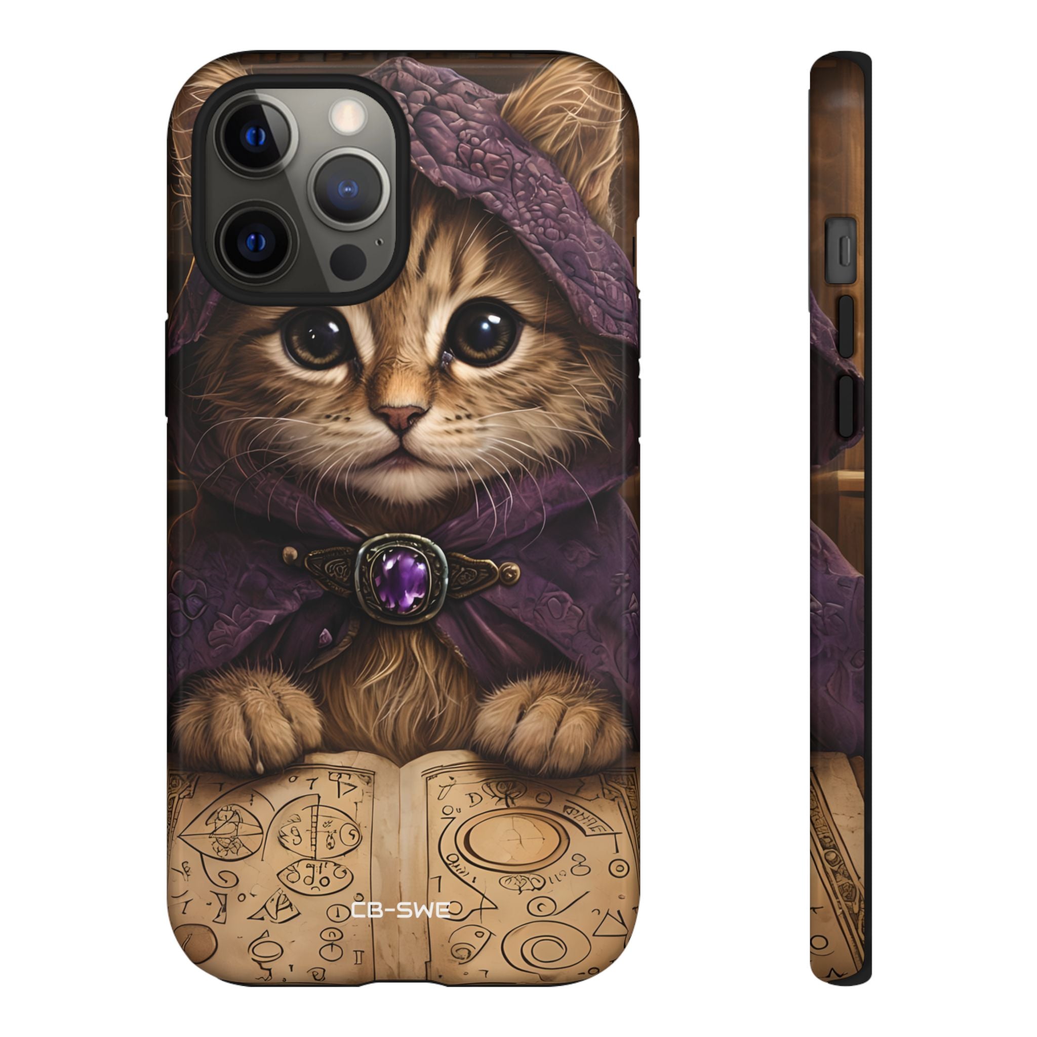 Mystical Wizard Cat - iPhone Case