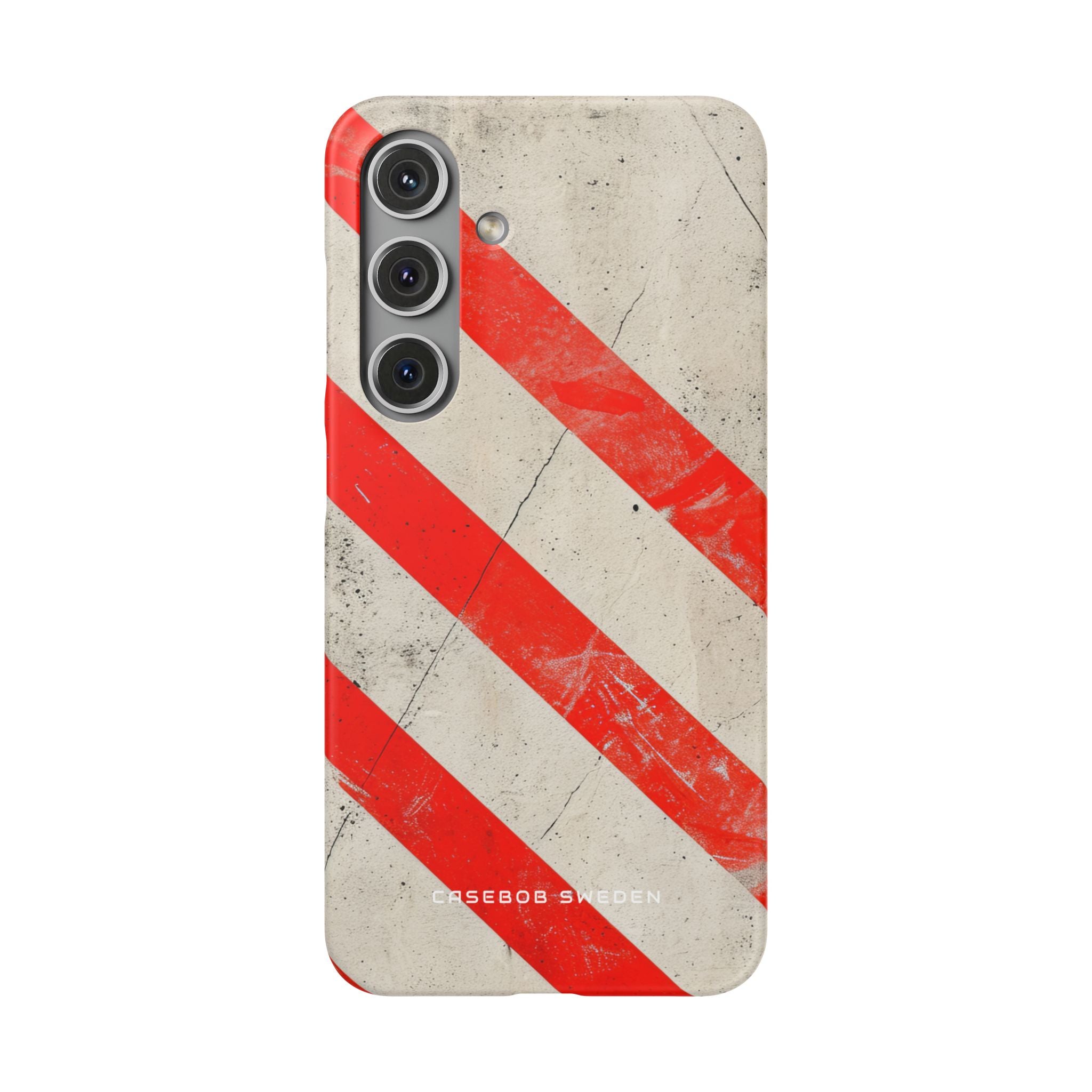 Striker Crimson Stripes Samsung S24 - Slim Phone Case