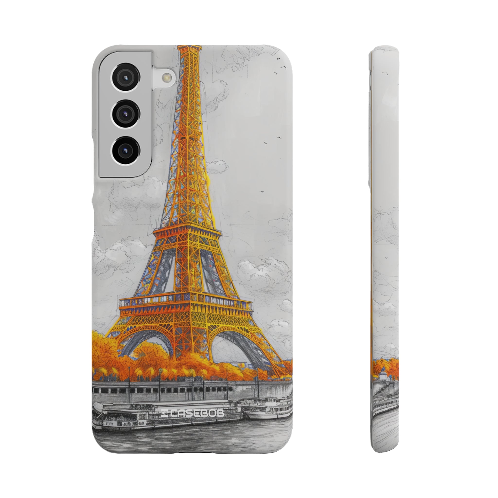 Autumnal Parisian Glow | Slim Phone Case for Samsung