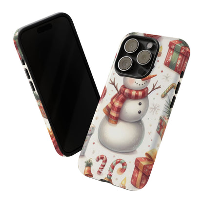 Snowman Welcomes Joy - iPhone Case
