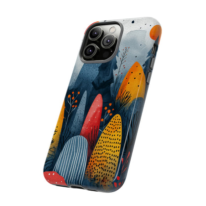 Scandinavian Forest Elegance - Protective Phone Case