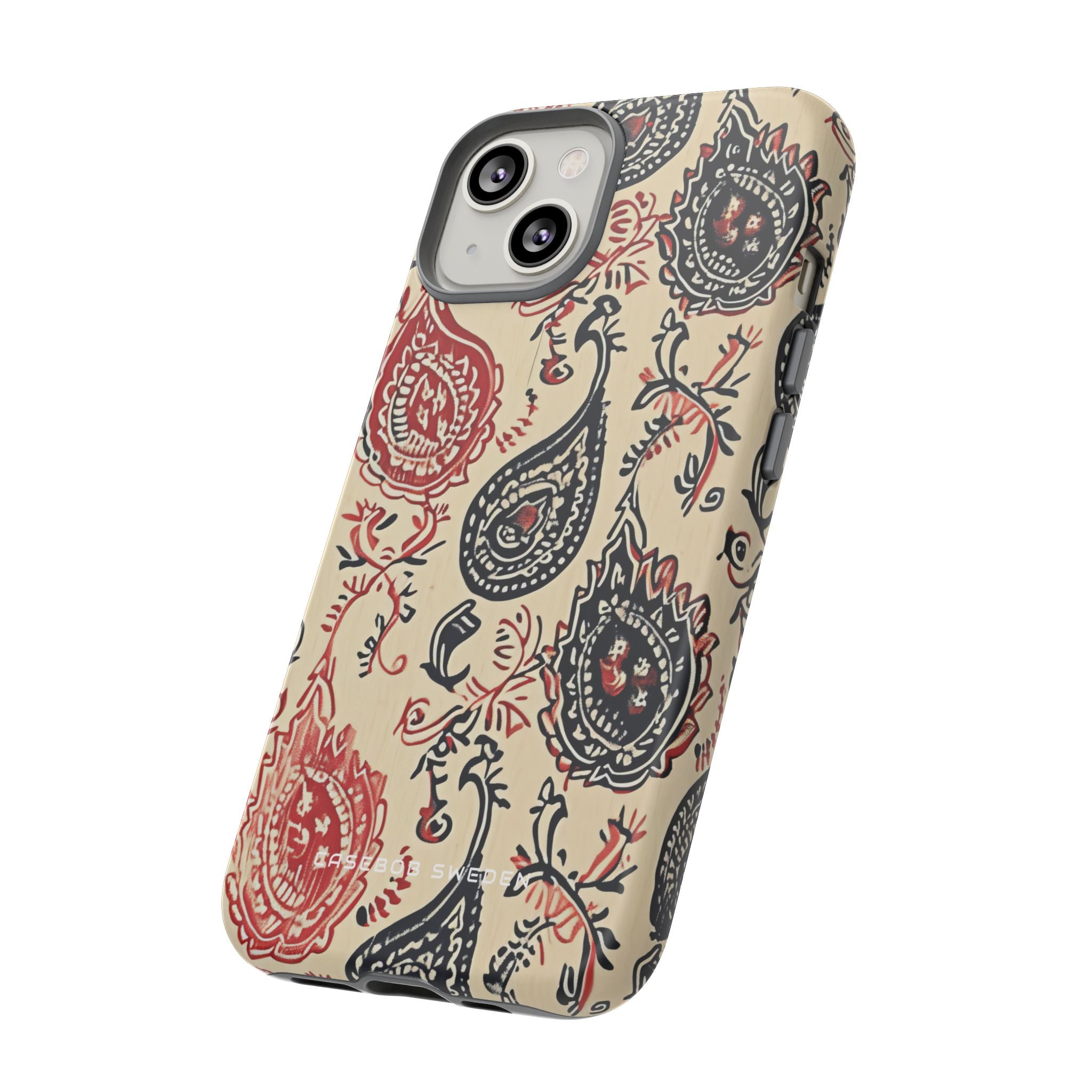 Vintage Paisley Elegance iPhone 14 - Tough Phone Case