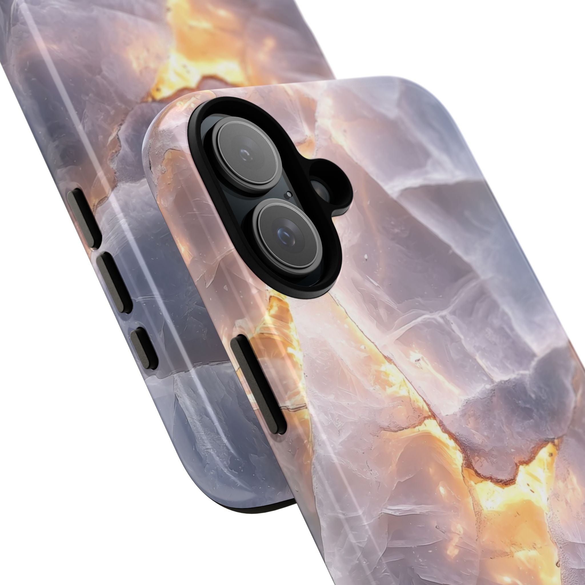 Glowing Stone Fragments - iPhone Case