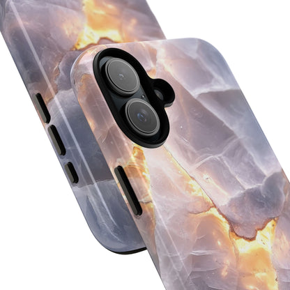 Glowing Stone Fragments - iPhone Case