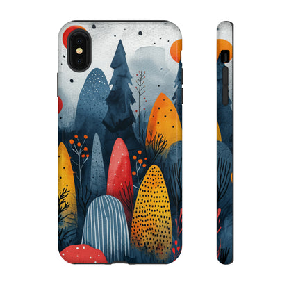 Scandinavian Forest Elegance - Protective Phone Case