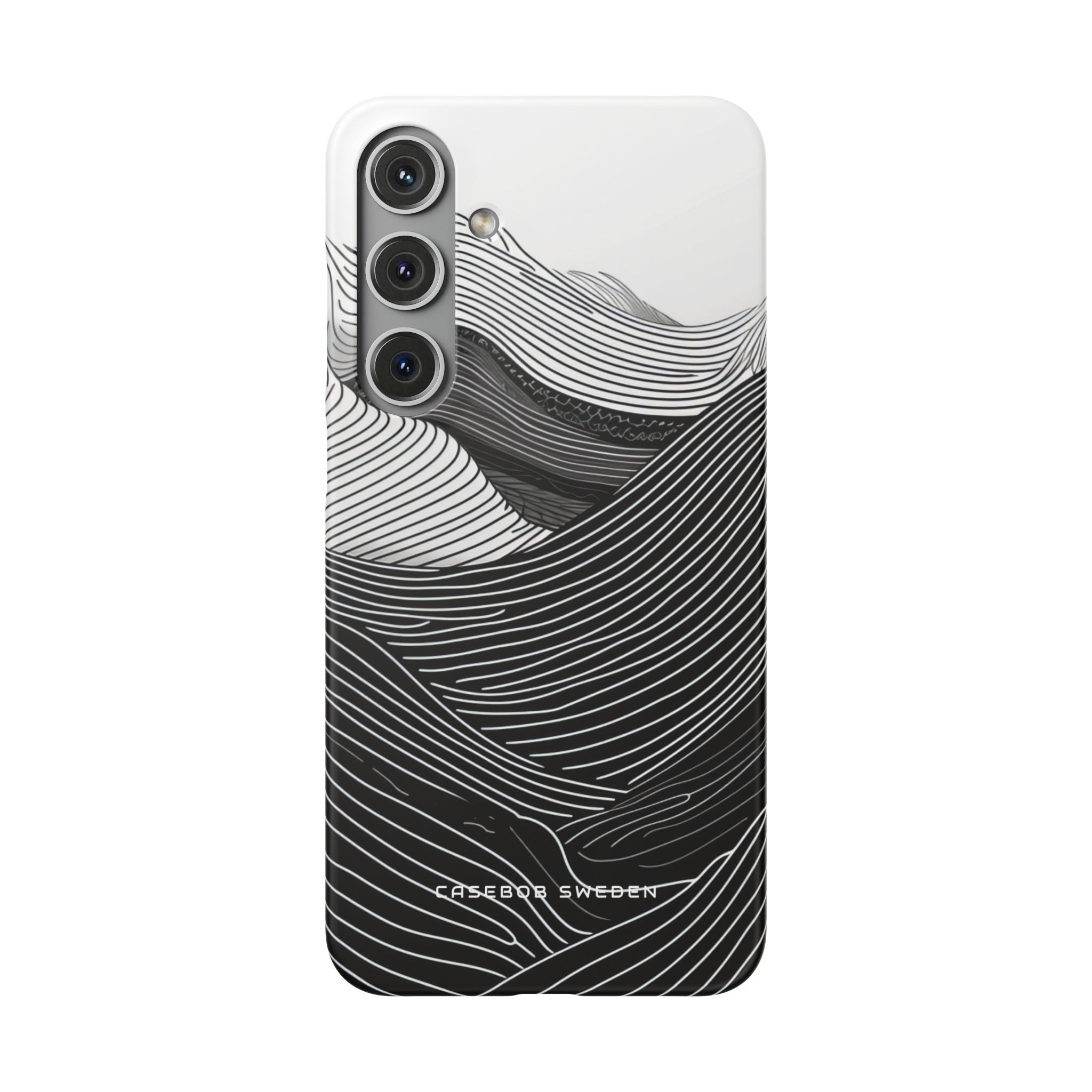 Undulating Horizon Waves Samsung S24 - Slim Phone Case