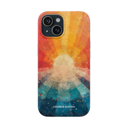 Sunburst Energy - Flexi iPhone 15 Phone Case