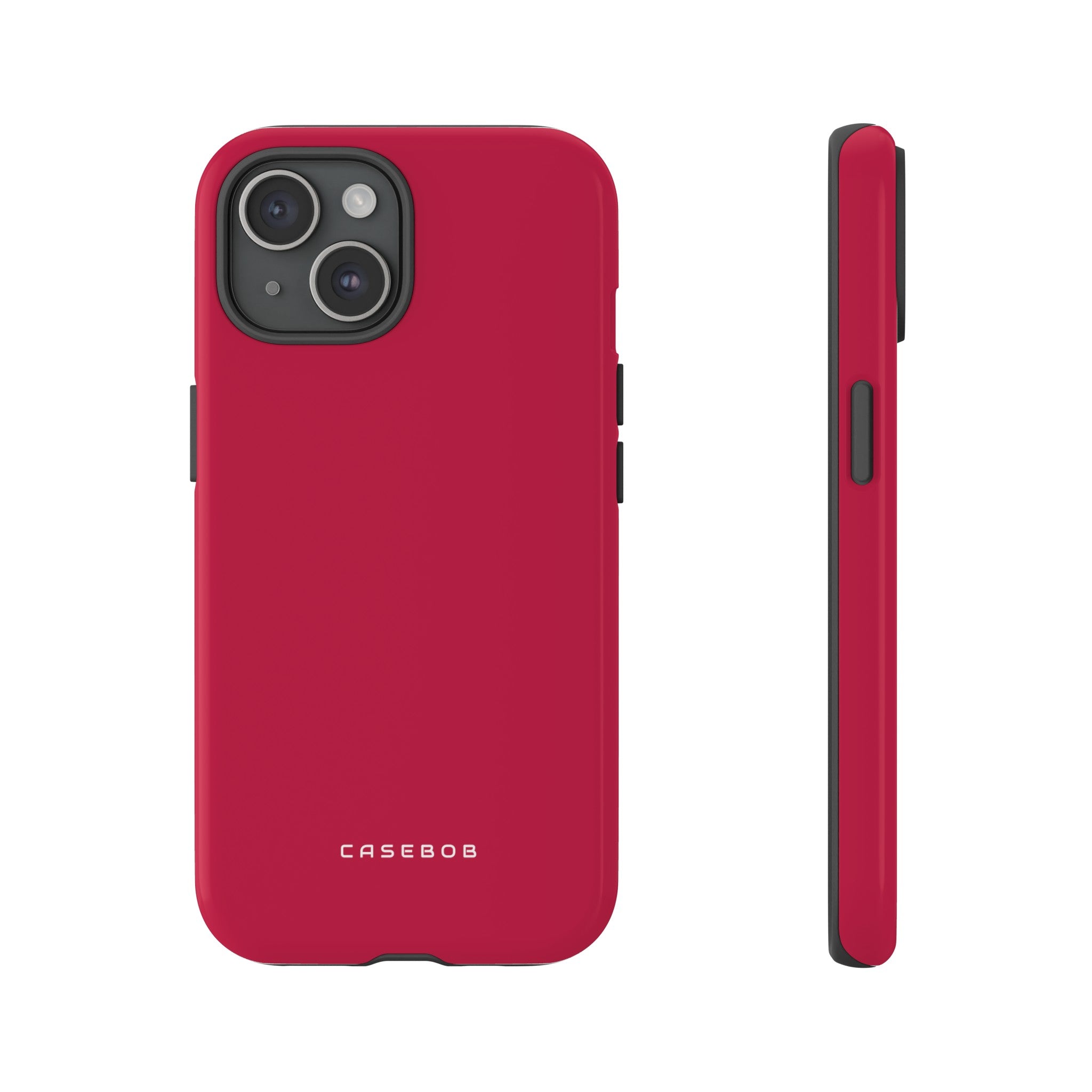 Bright Maroon - Protective Phone Case