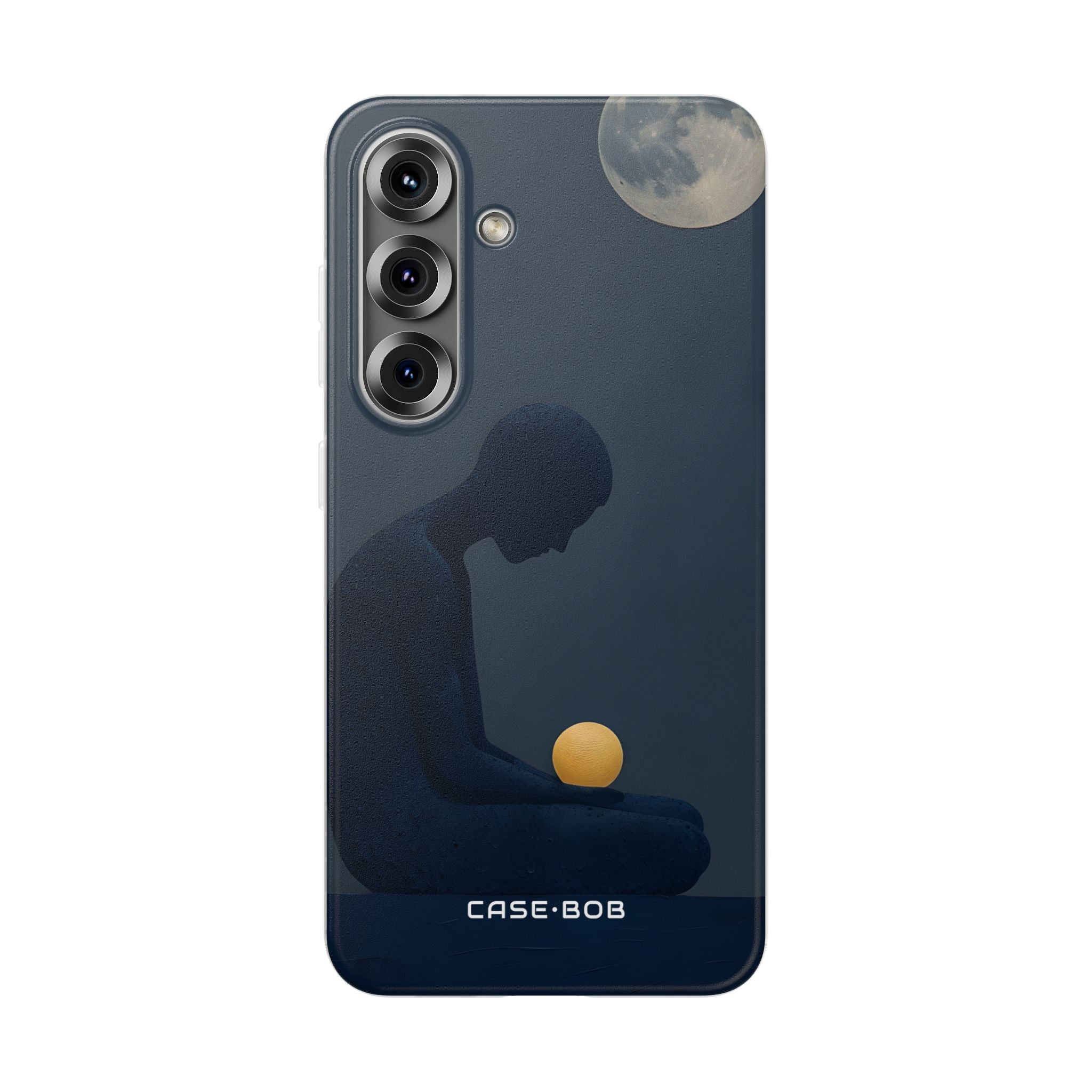 Moonlit Contemplation Samsung S25 Plus Case - Soft