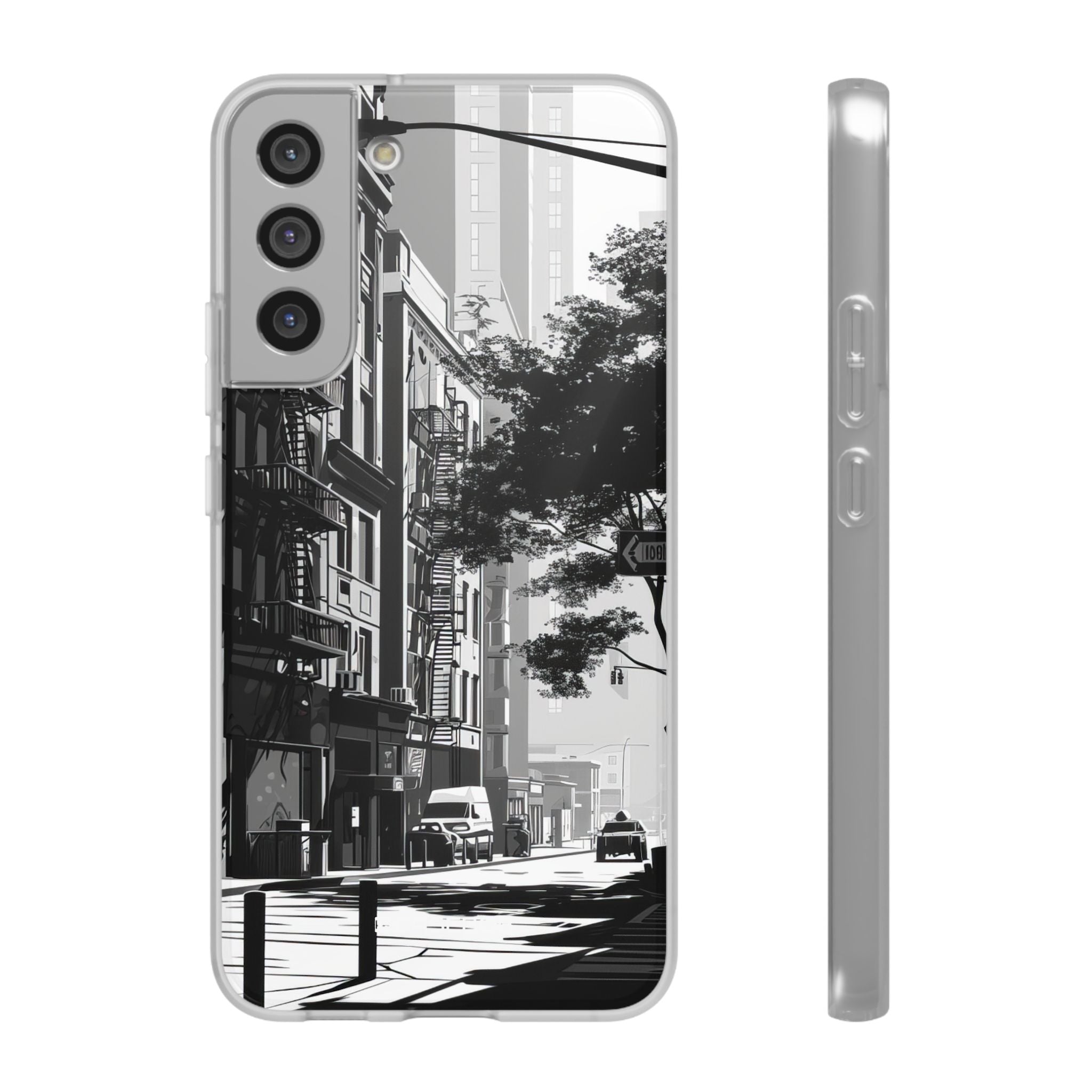 Urban Serenity | Flexible Phone Case for Samsung Galaxy