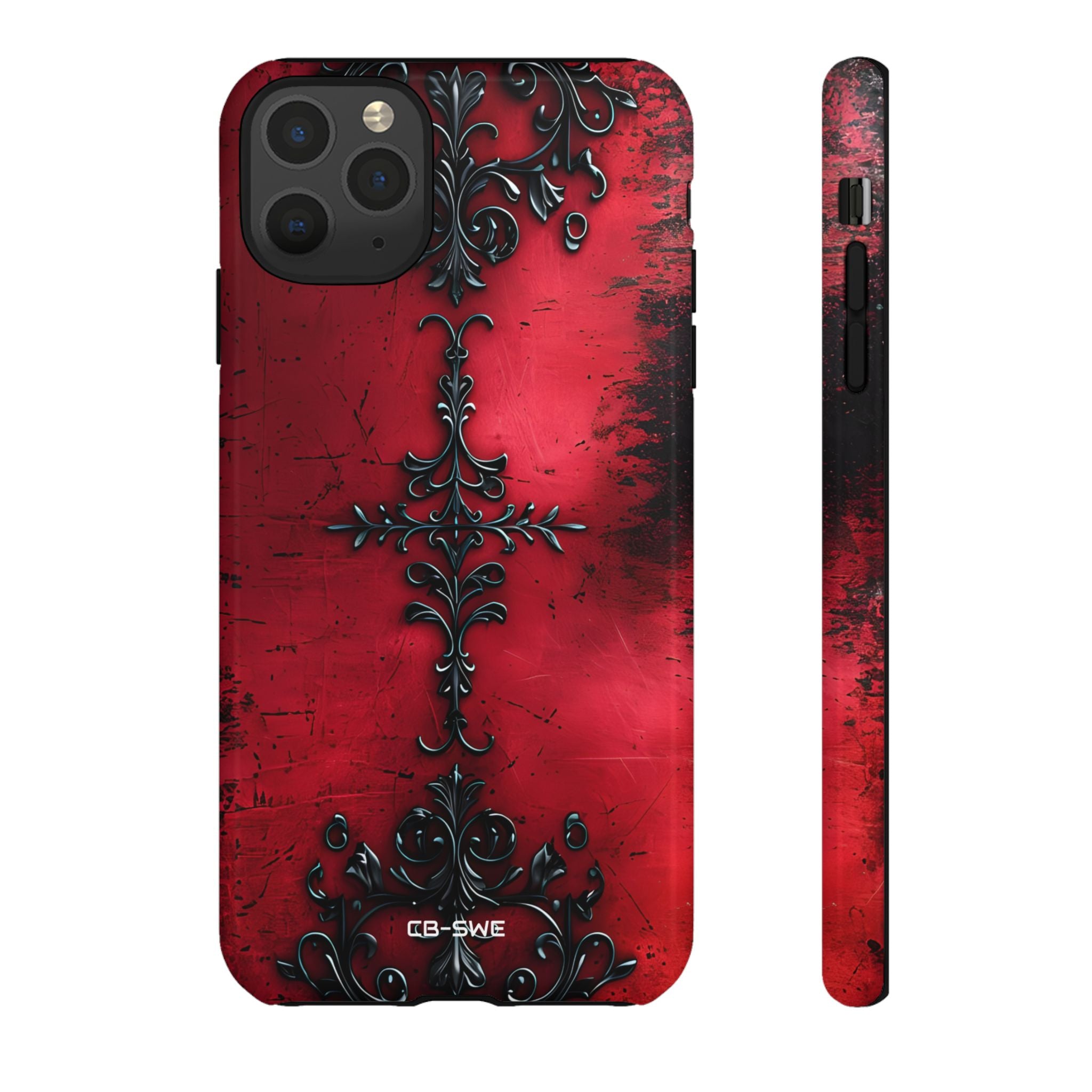 Gothic Crimson Emblem - iPhone Case