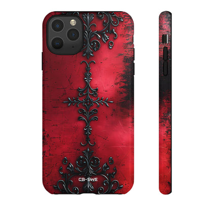 Gothic Crimson Emblem - iPhone Case