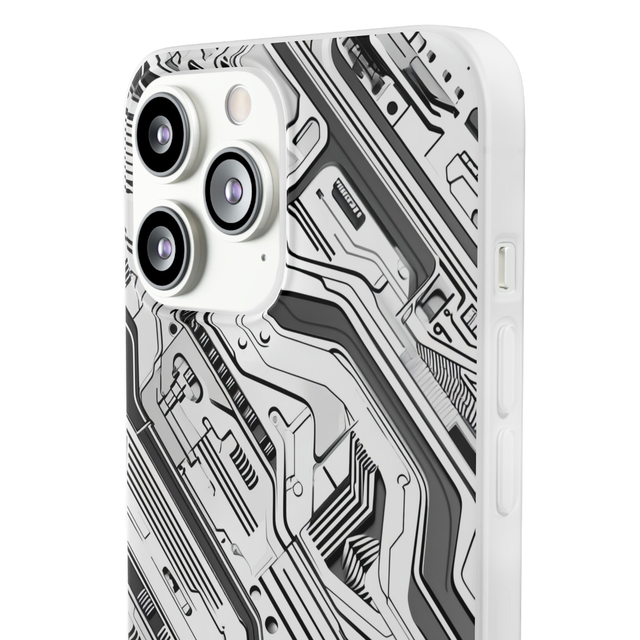 Techno Circuitry | Flexible Phone Case for iPhone