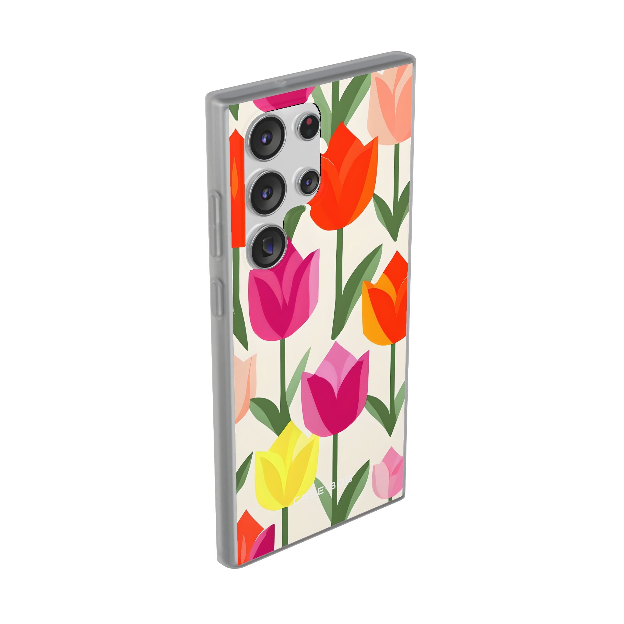 Tulip Harmony Green Samsung S23 Ultra - Soft Case