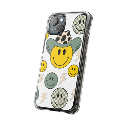 Pop Art Smiley Party iPhone Case - Impact
