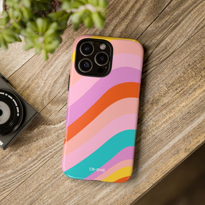 Fluid Color Waves - iPhone Case