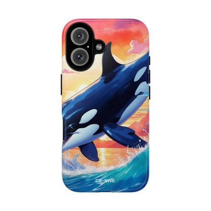Orca Leaps Joyfully - iPhone Case