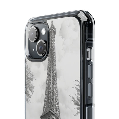 Parisian Monochrome Majesty - Phone Case for iPhone