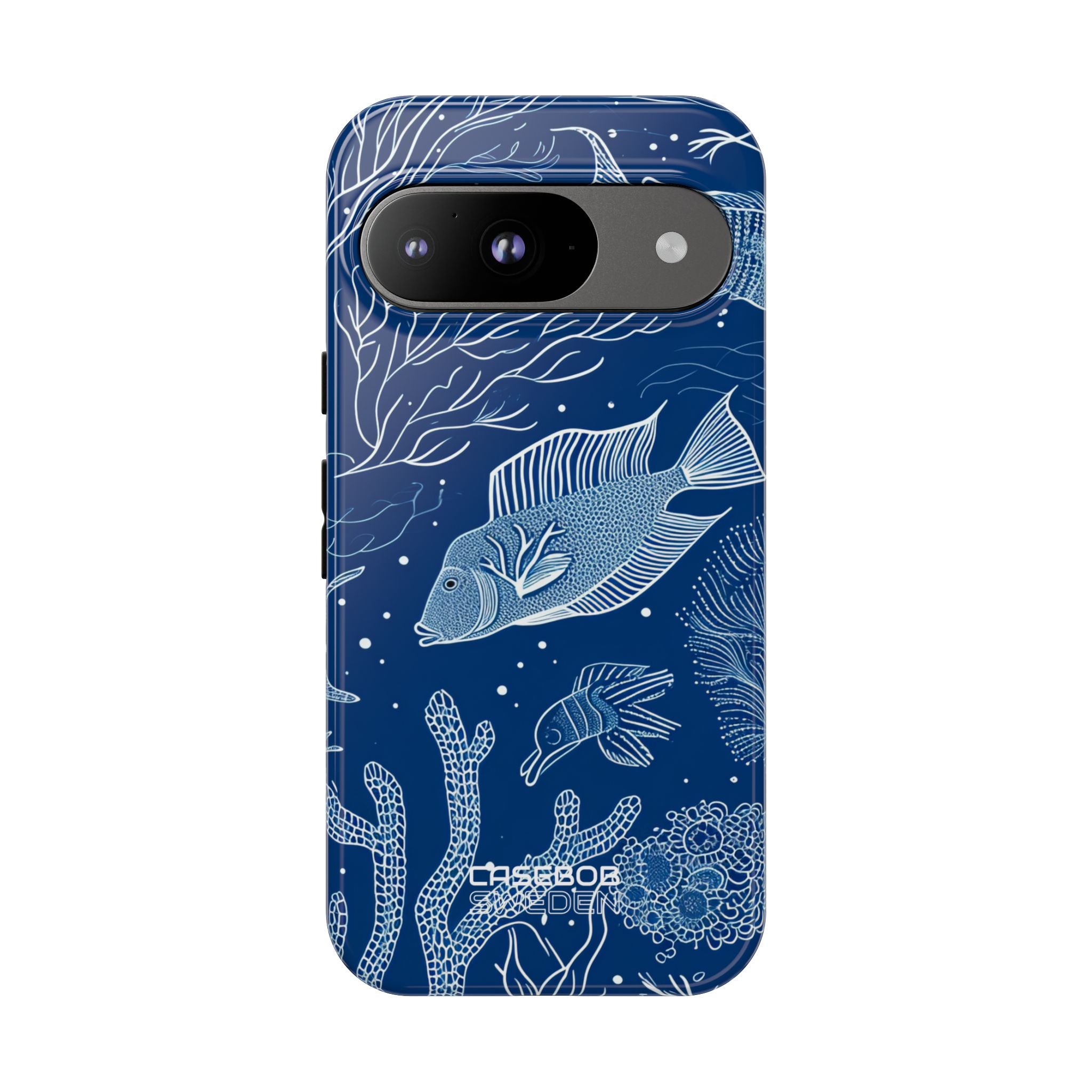 Blue Coral Garden Google Pixel 9 - Tough