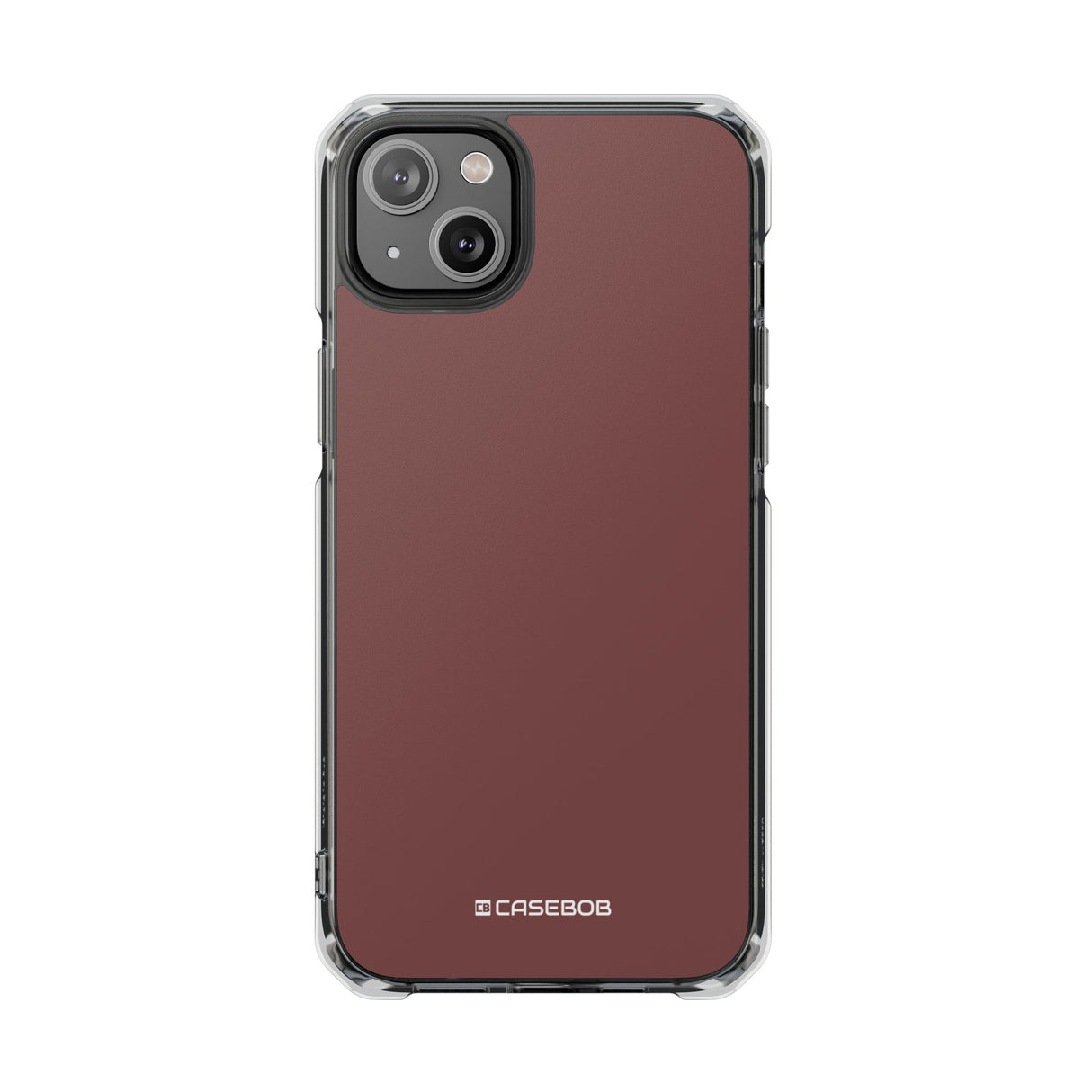 Tuscan Red | Phone Case for iPhone (Clear Impact Case - Magnetic)