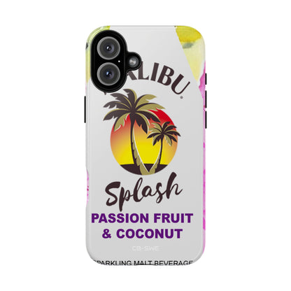 Tropical Sunset Splash - iPhone Case