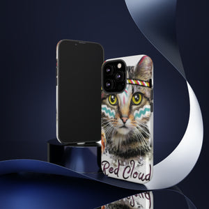 Red Cloud Cat - Protective Phone Case