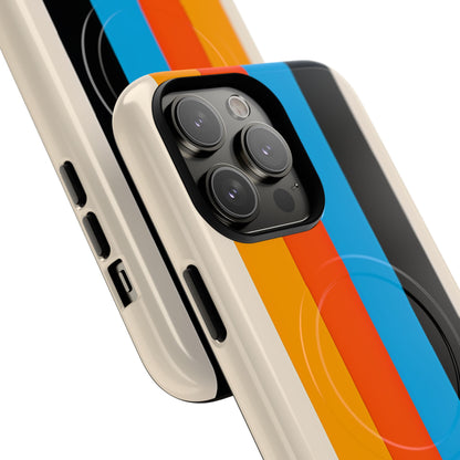 Vivid Stripe Harmony iPhone 14 Pro Max Case - Tough+