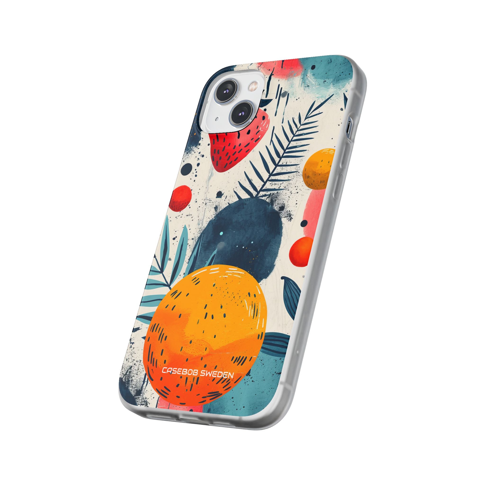 Vibrant Fruit Canvas - Flexi iPhone 14 Phone Case