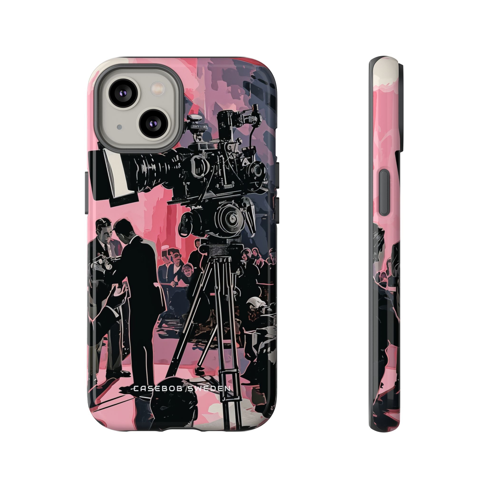 Retro Cinematic Spotlight iPhone 14 - Tough Phone Case