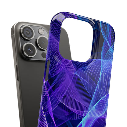 Gradient Flowscape iPhone 15 - Slim Phone Case