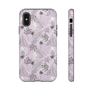 Purple Leaf - Protective Phone Case