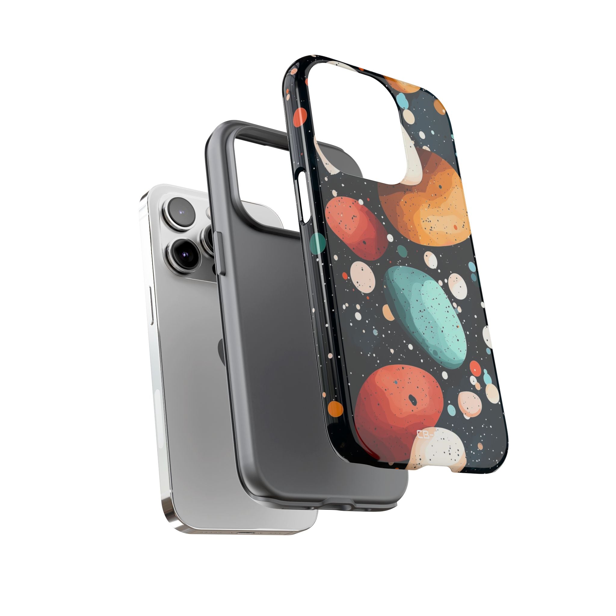 Colorful Stones Dance - iPhone Case