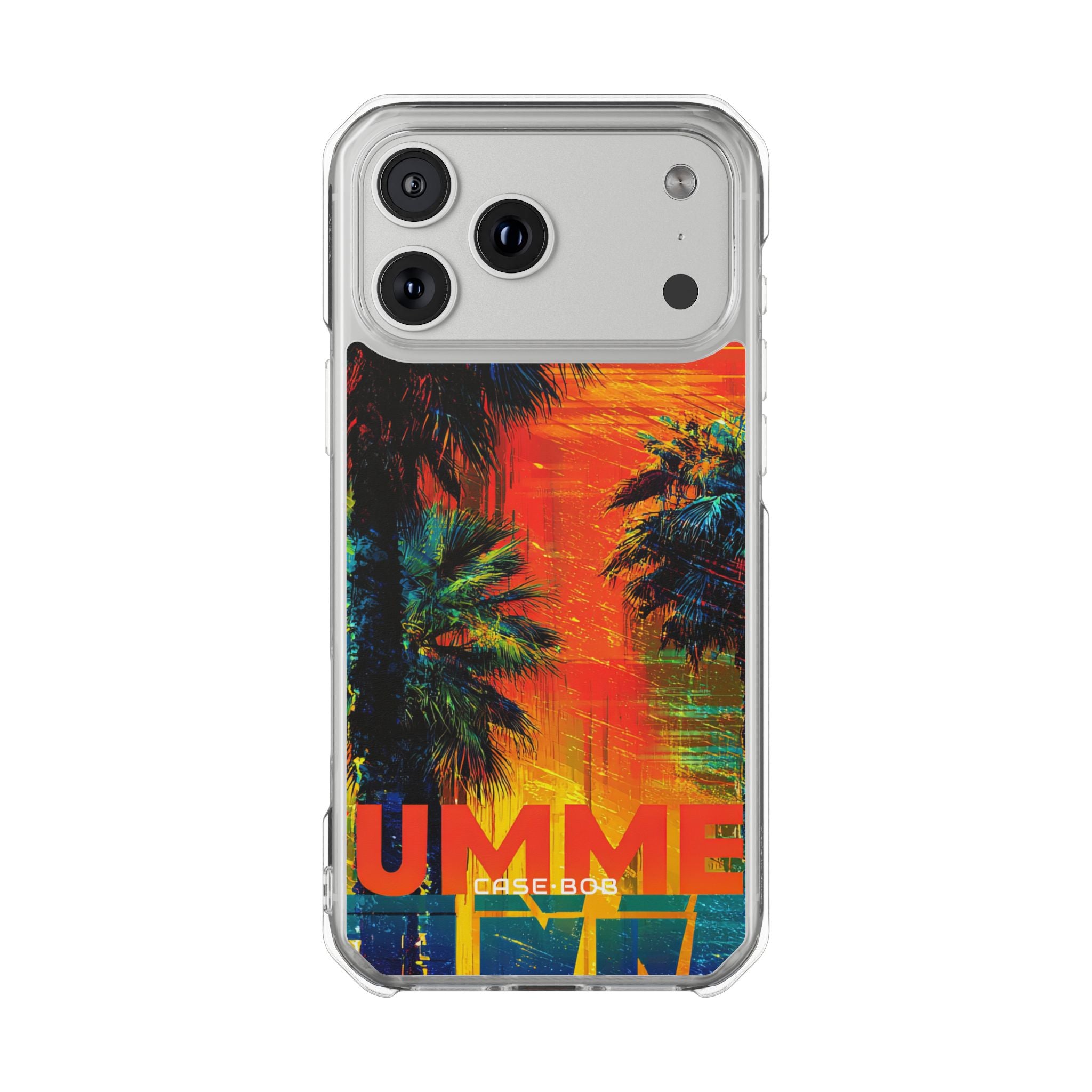 Sunset Palms iPhone 17 Pro Max Case - Impact