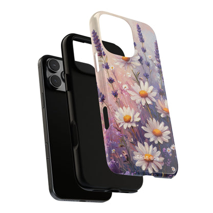 Daisy Lavender Bloom iPhone 16 Pro Max Case - Tough