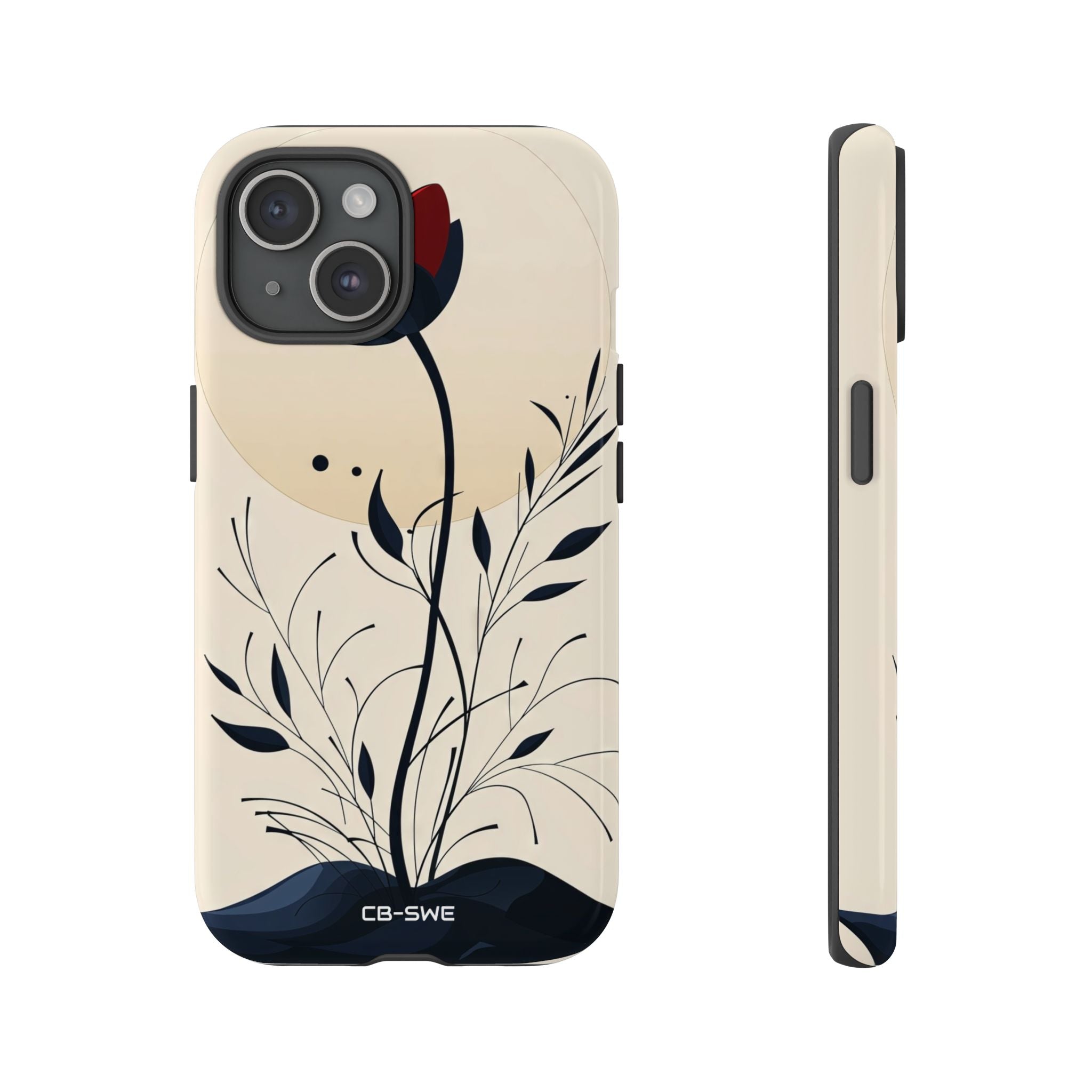 Red Flower Blossom - iPhone Case