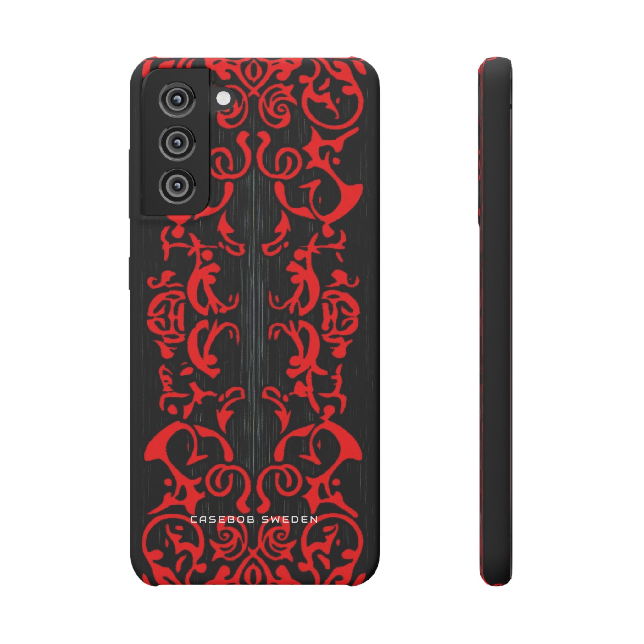 Gothic Crimson Symmetry Samsung S21 - Slim Phone Case