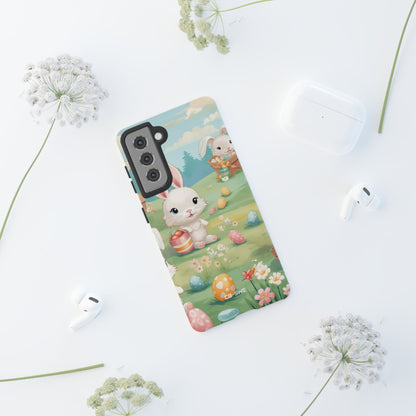 Bunnies Hunt Eggs - Samsung Case