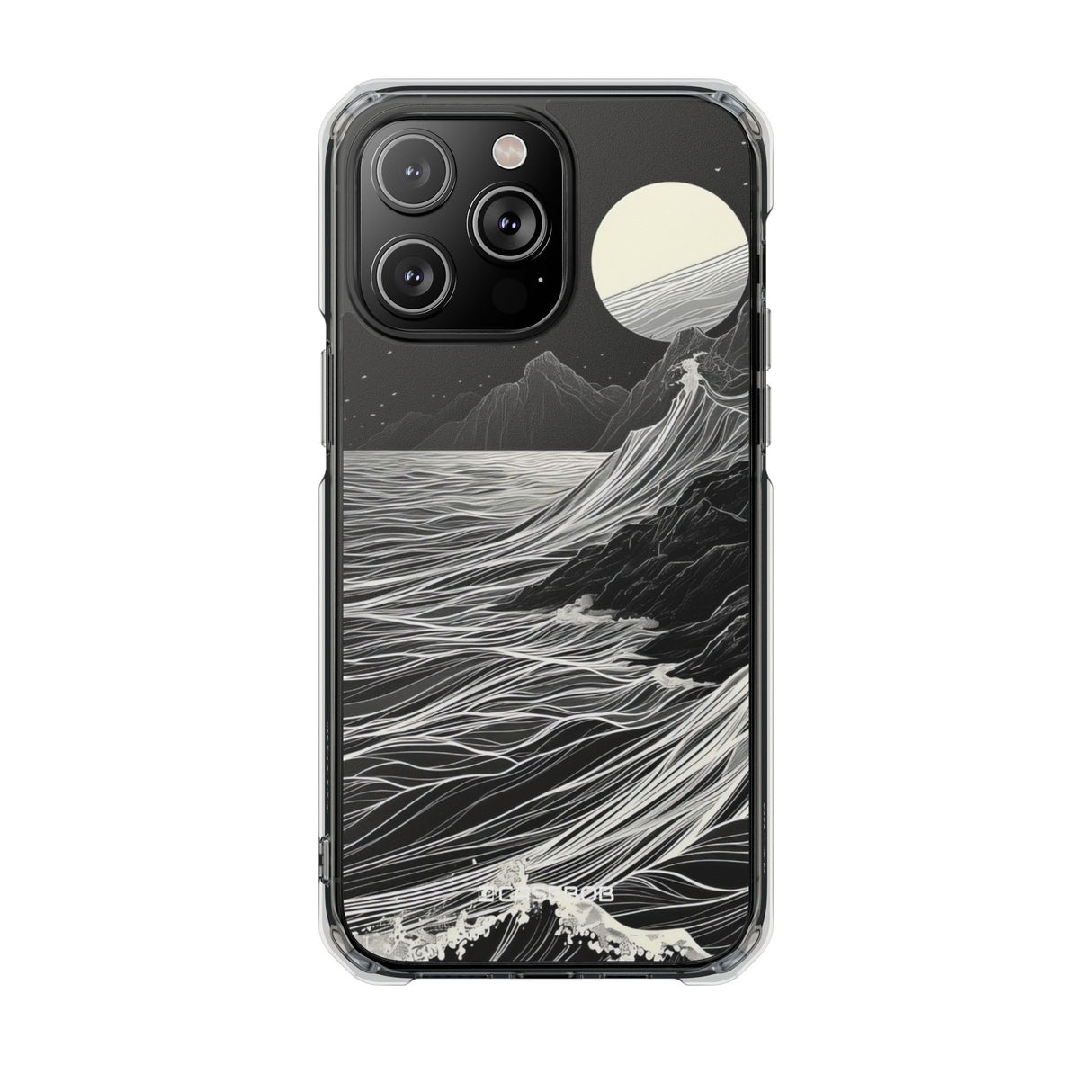 Moonlit Serenity - Phone Case for iPhone (Clear Impact - Magnetic)