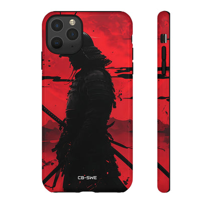 Red Samurai Shadow - iPhone Case