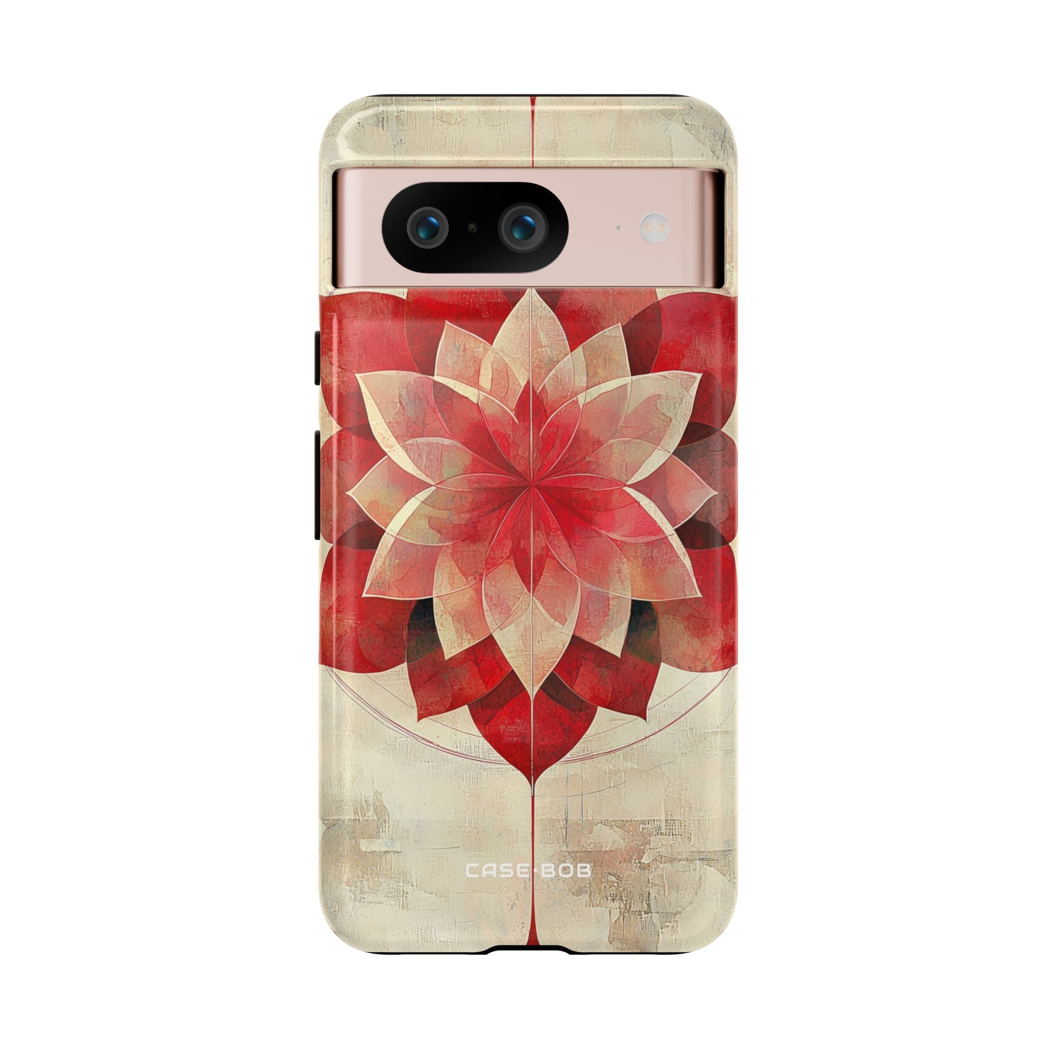 Crimson Bloom Google Pixel 8 Case - Tough