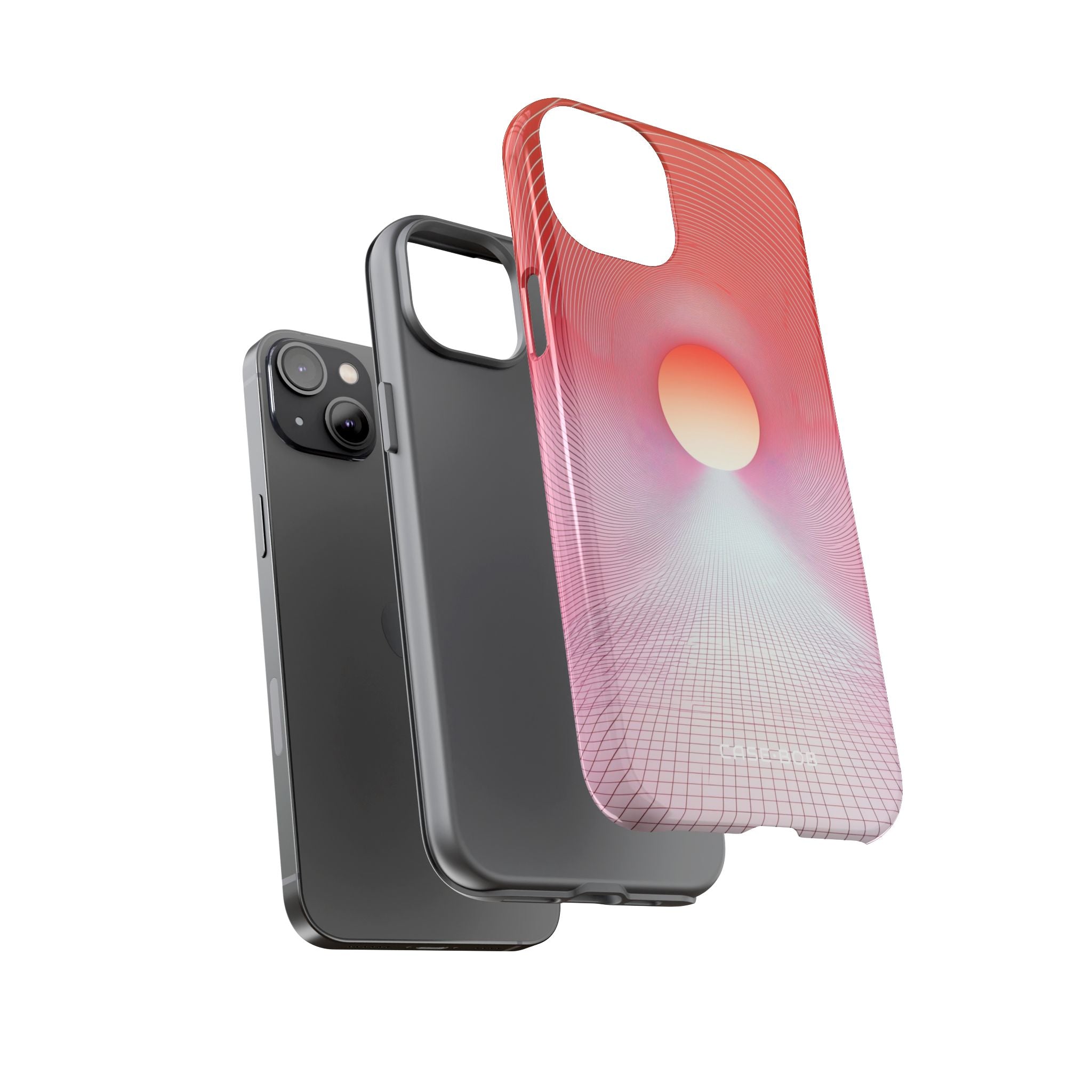 Orange Portal iPhone 14 Plus Case - Tough