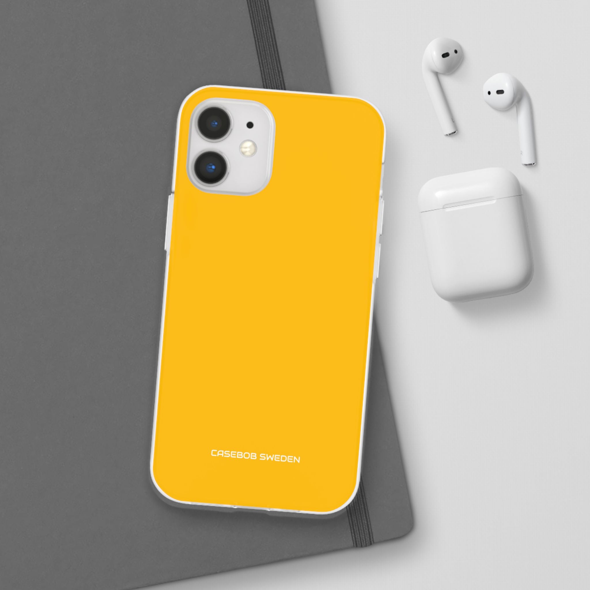 Amber Yellow - Flexi iPhone 12 Phone Case