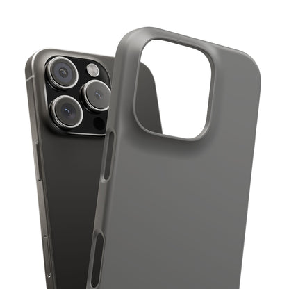 Dim Gray iPhone 16 - Slim Phone Case