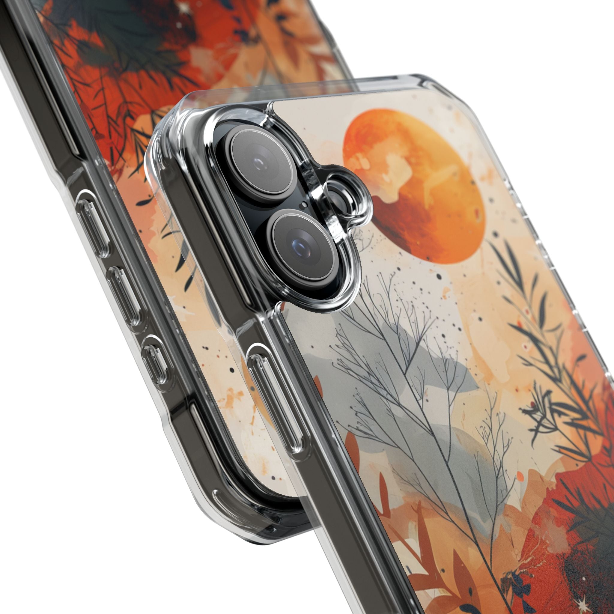 Orange Solstice iPhone 16 Plus Case - Impact