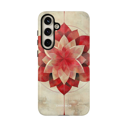 Crimson Bloom Samsung S24 Plus Case - Tough