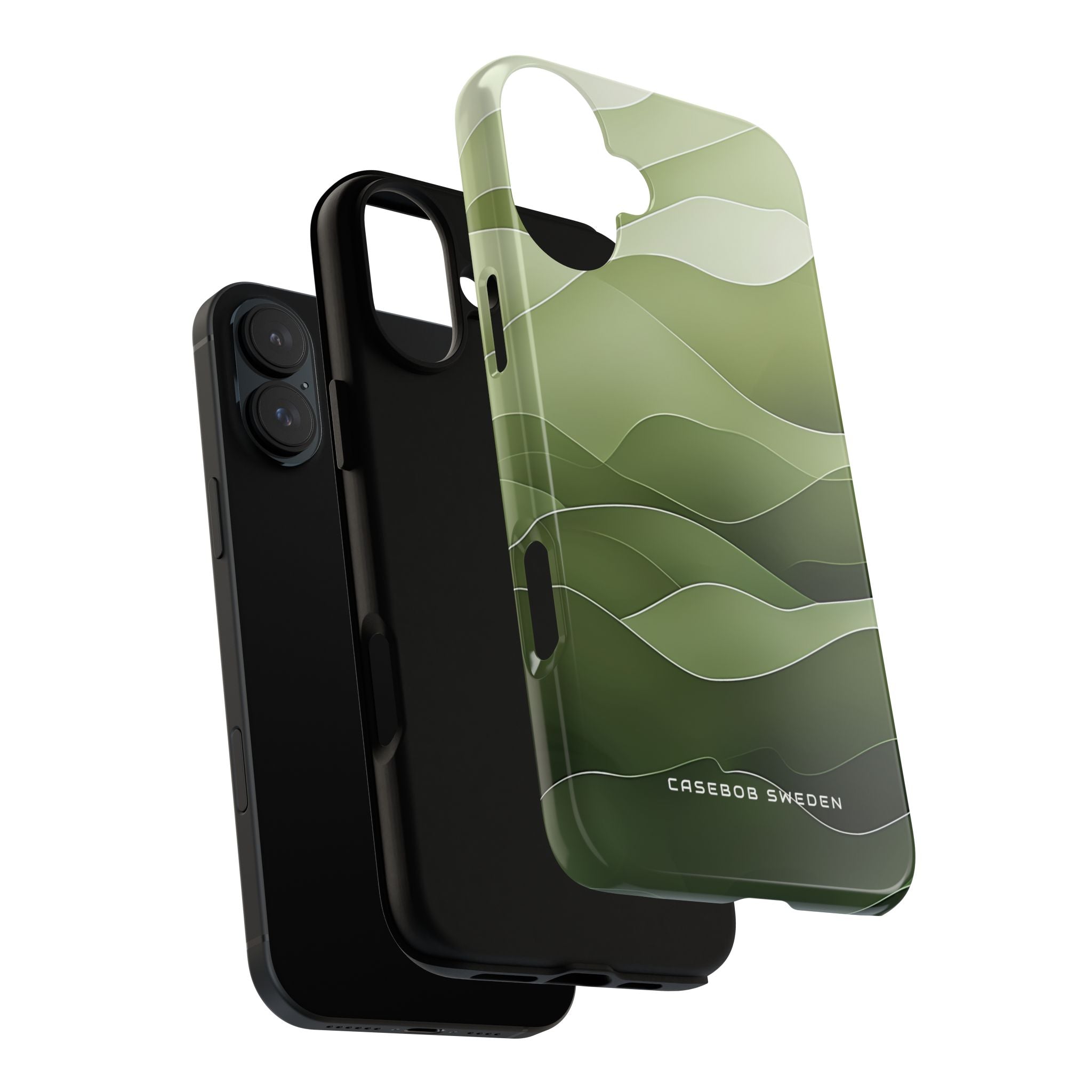 Gradient Emerald Drift iPhone 16 - Tough Phone Case