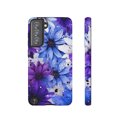 Vivid Splattered Blooms - Samsung Case